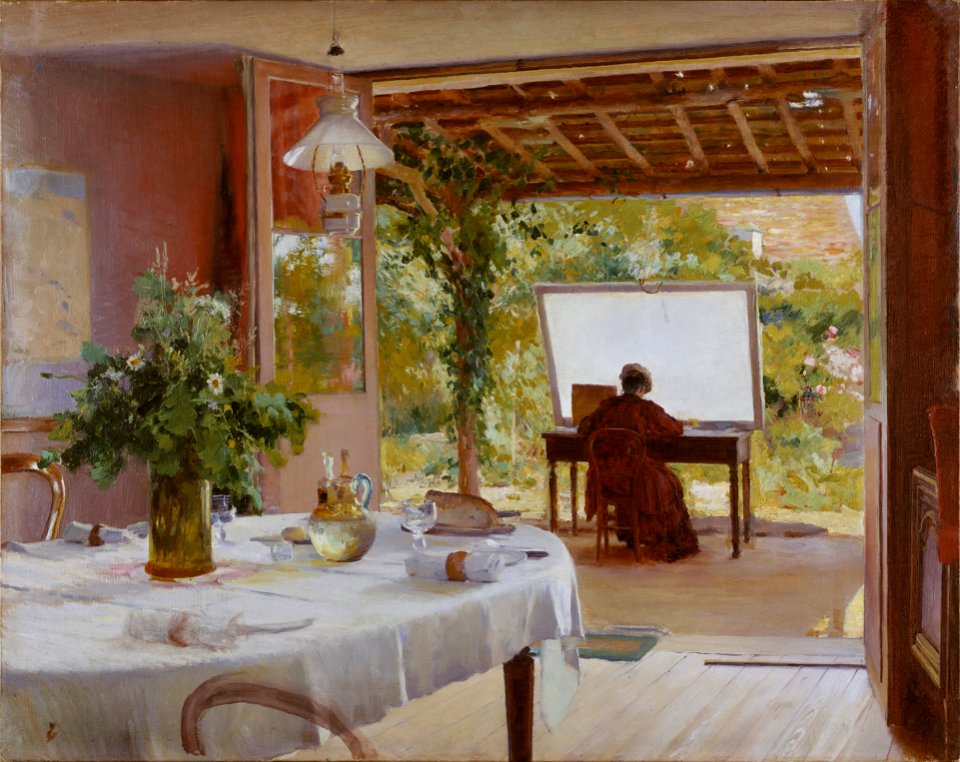 Open-air Studio (William Blair Bruce) - Nationalmuseum - 20342