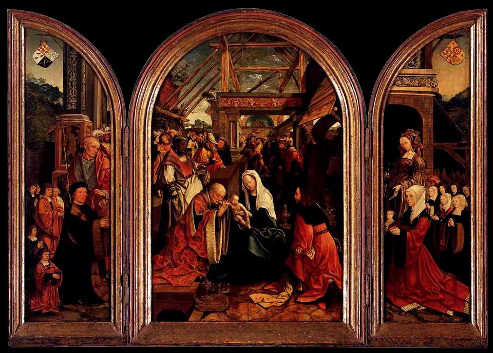 Oostsanen Triptych of the Adoration of the Magi