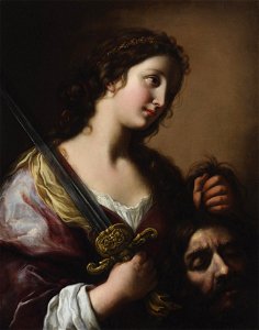 Onorio Marinari - Judith with the Head of Holofernes. Free illustration for personal and commercial use.
