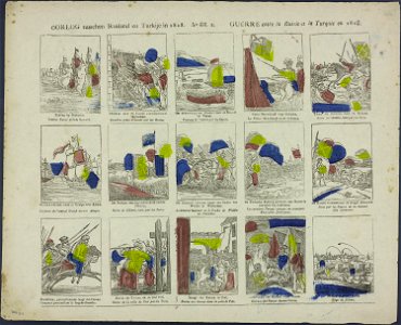 Oorlog tusschen Rusland en Turkije in 1828-Catchpenny print-Borms 0207