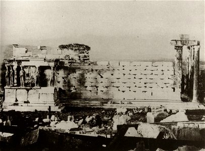 Oppenheim, August F. - Erechteions, südliche Ansicht Athen (Zeno Fotografie)