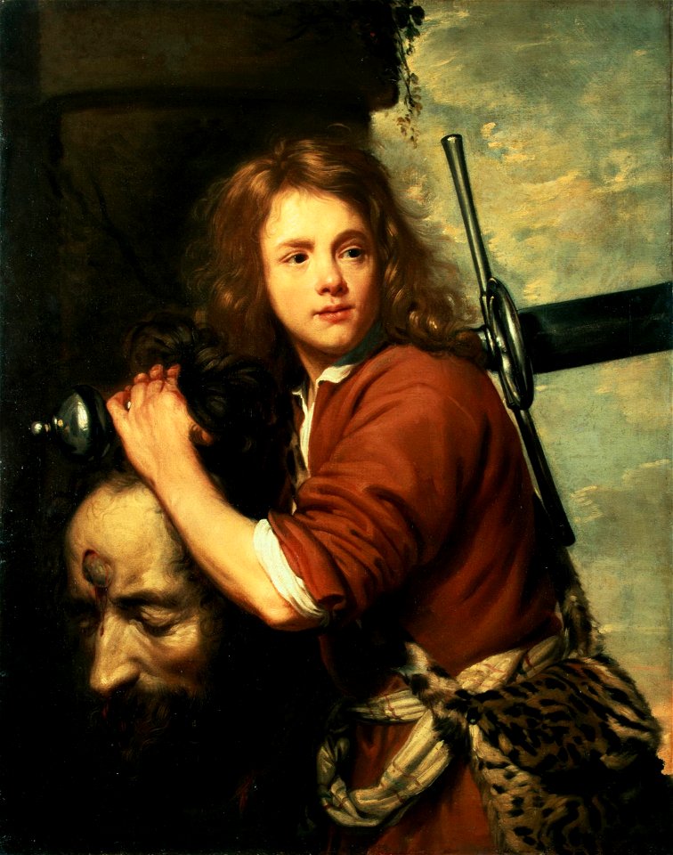 Oost the Elder, Jacob van - David with the Head of Goliath - 1648