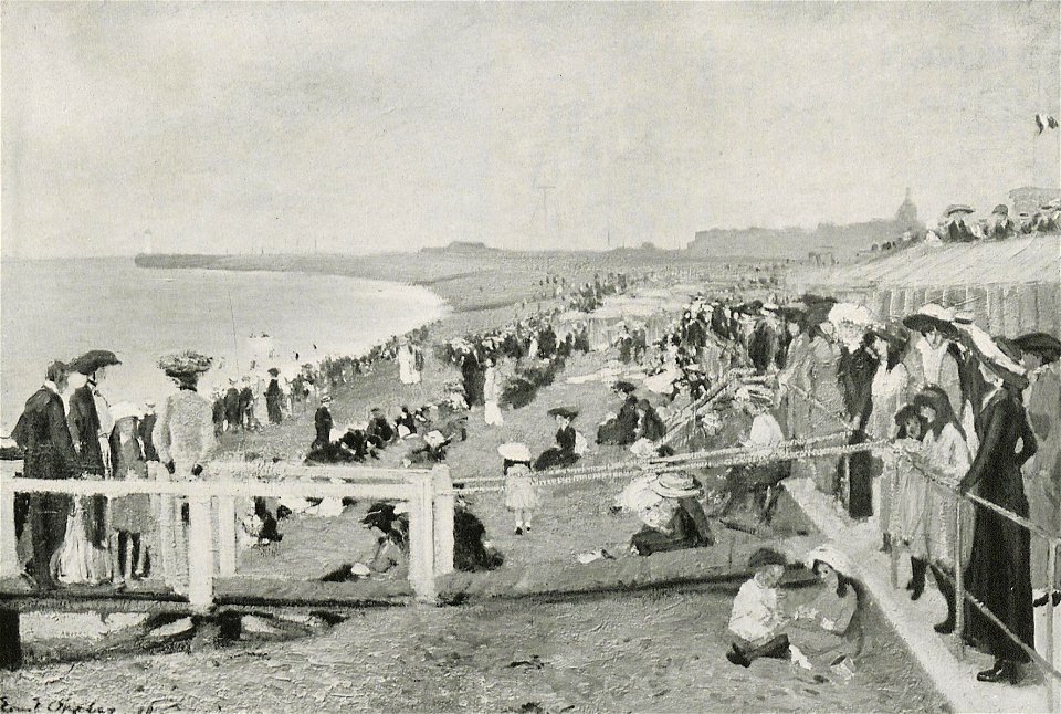 Oppler strandleben-dieppe secession-21 1910