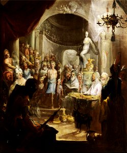 Opferszene des antiken Diana-Kults 02