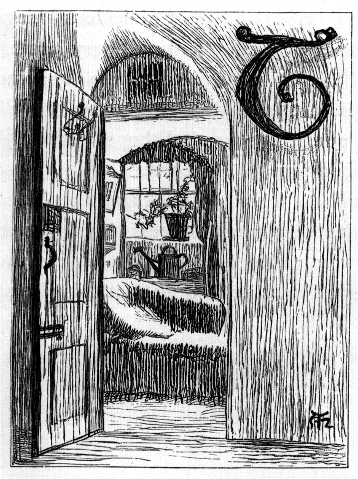 Open door - Tom Brown's School Days (1869)