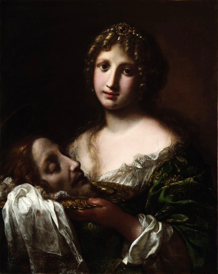 Onorio Marinari - Salome with the Head of the Baptist - WGA14085