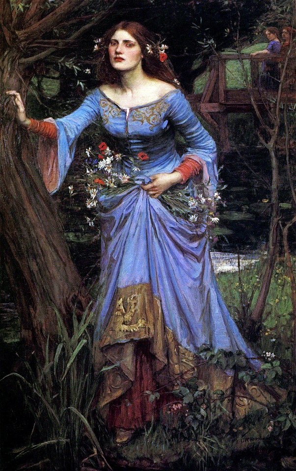 John William Waterhouse - Ophelia, 1894FXD