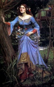 John William Waterhouse - Ophelia, 1894FXD. Free illustration for personal and commercial use.