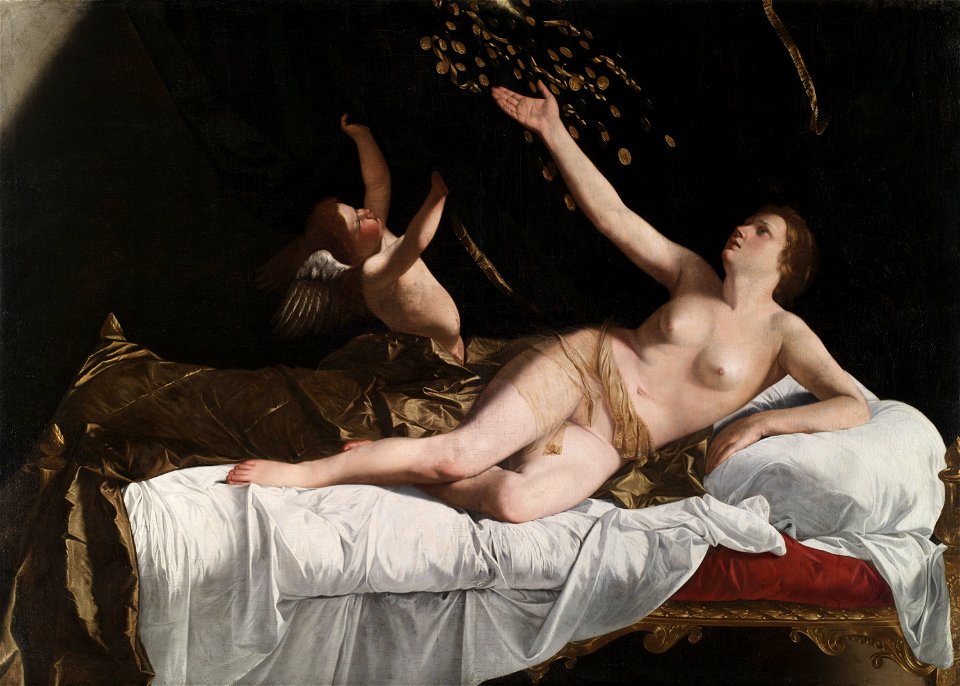 Orazio Gentileschi - Danaë - 1971.101 - Cleveland Museum of Art