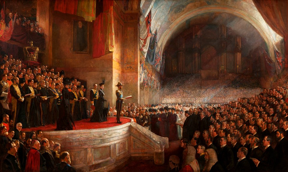 Opening of the first parliament