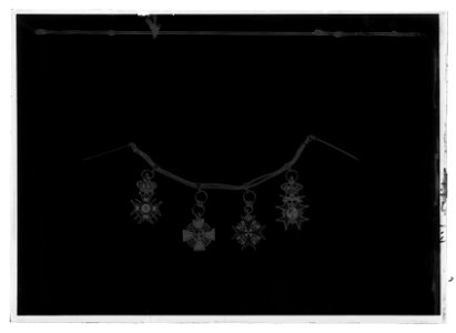 Ordensminiatyrkedja - Livrustkammaren - 35599-negative