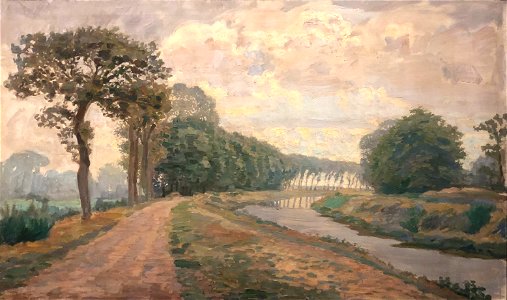 Oranjekanaal2 1933 door Reinhart Dozy (1880-1947)