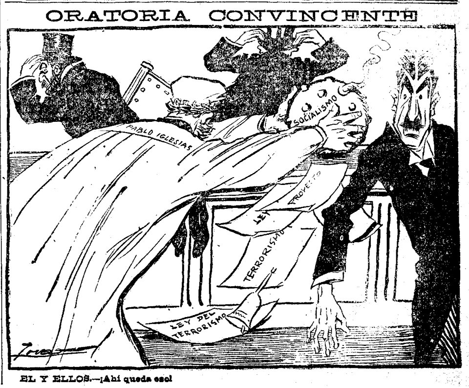 Oratoria convincente, de Tovar, El Liberal, 22-05-1908