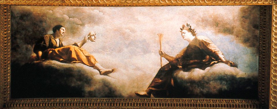 Orazio Gentileschi (Pisa 1563-London 1639) - Two Muses - RCIN 408470 - Royal Collection