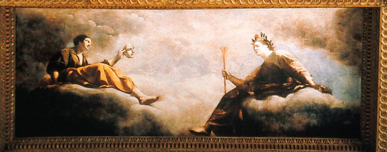 Orazio Gentileschi (Pisa 1563-London 1639) - Two Muses - RCIN 408470 - Royal Collection