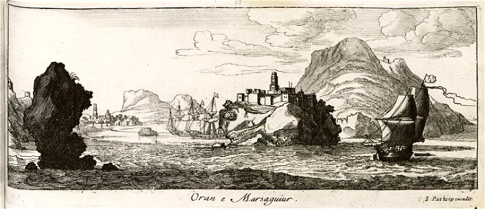 Oran e Mersaguiur - Peeters Jacob - 1686