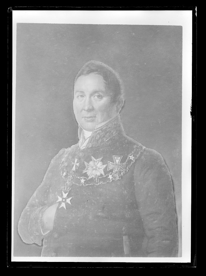 Ordenstecken Kommendör Dannebrogsorden - Livrustkammaren - 34834
