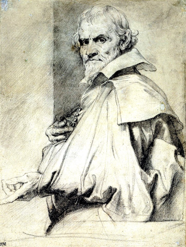 Orazio Gentileschi by Anthony van Dyck ca. 1635