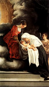 Orazio gentileschi, Vision of St Francesca Romana