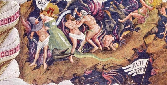 Orcagna Triumph of Death detail 01