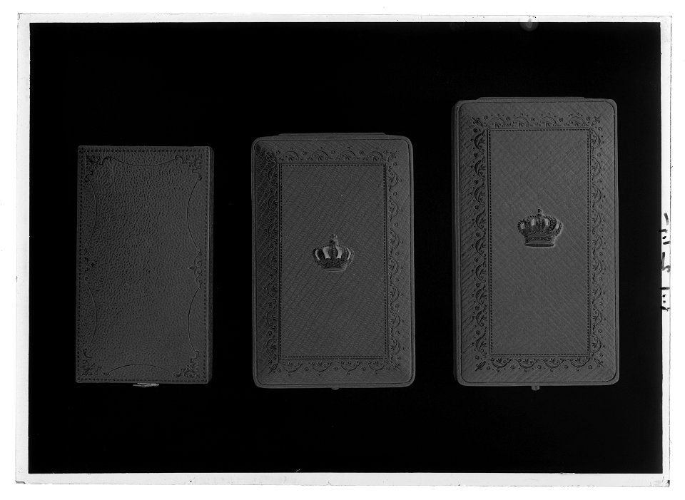 Ordensetui, ovansida - Livrustkammaren - 61270-negative