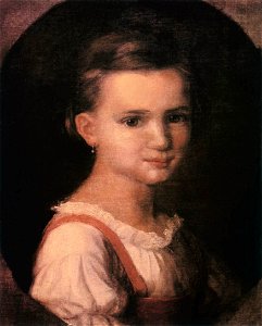 Orlai Portrait of the Artrist's Daughter 1867-69