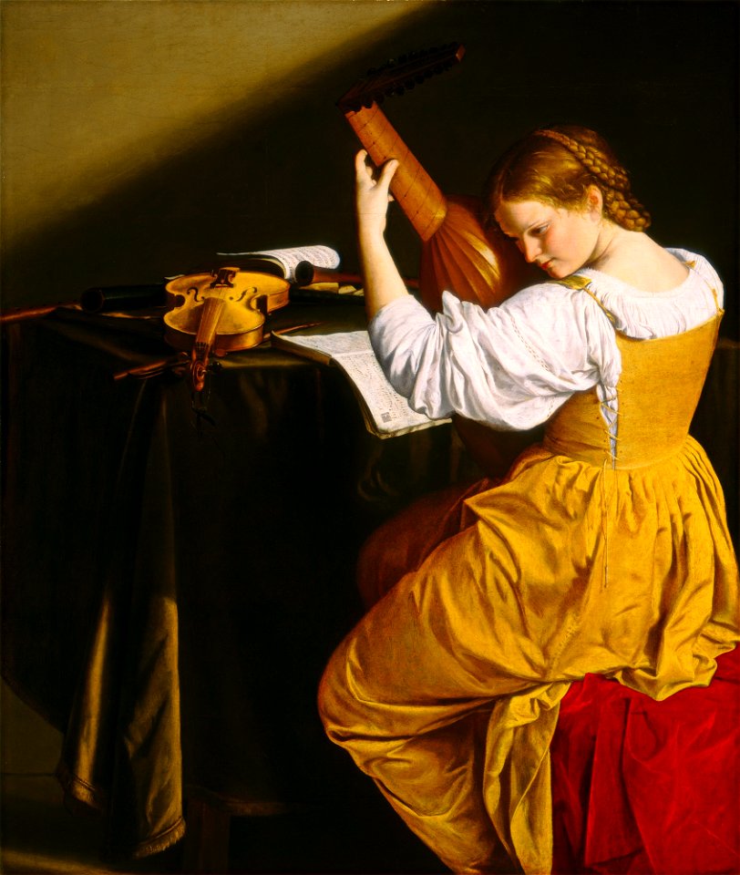 Orazio Gentileschi - Il suonatore di liuto (National Gallery of Art)