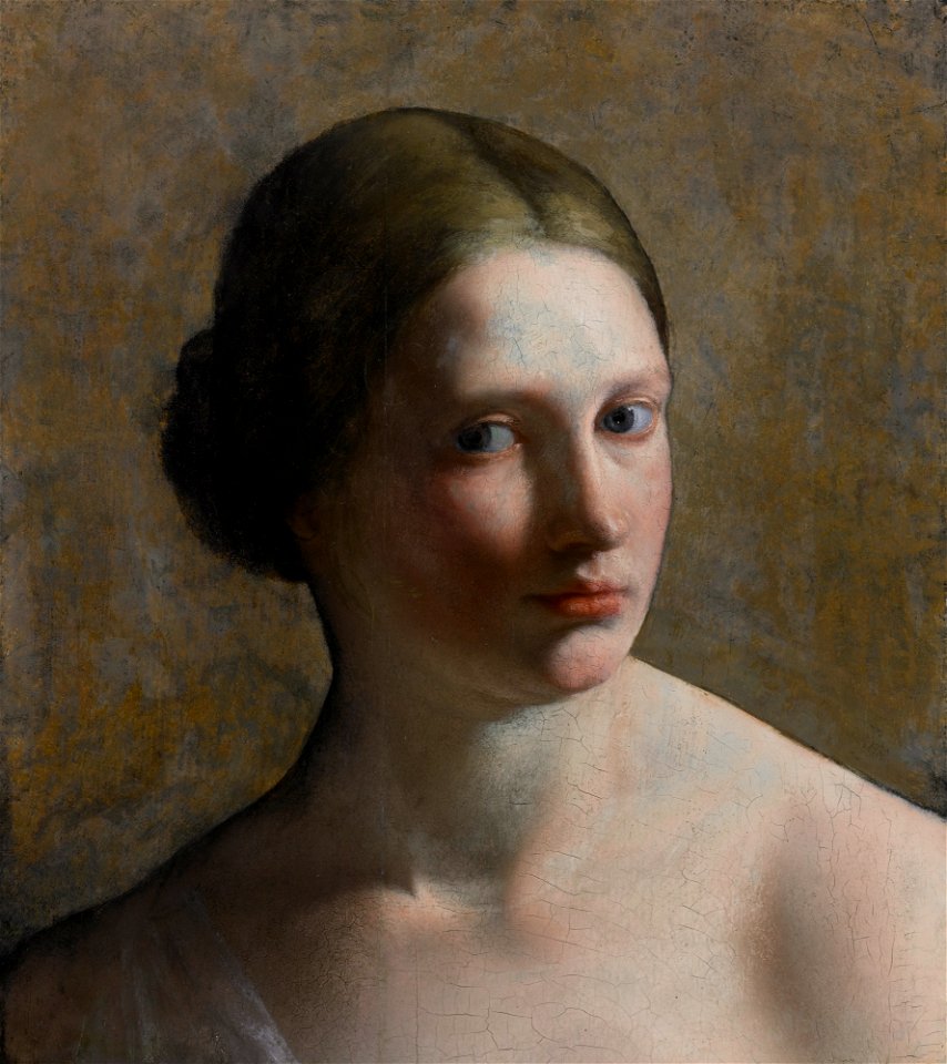 Orazio Gentileschi - Head of a Woman