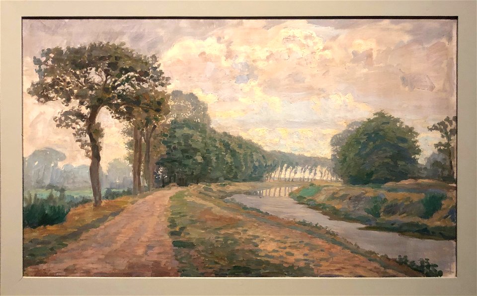Oranjekanaal1 1933 door Reinhart Dozy (1880-1947)
