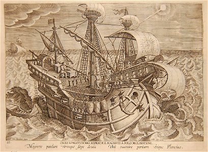 Orbis longitudines repertae e magnetis a polo declinatione (BM 1948,0410.4.206)