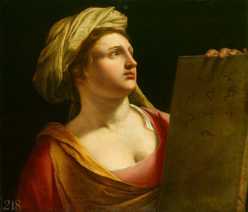 Orazio Gentileschi (Pisa 1563-London 1639) - A Sibyl - RCIN 405560 - Royal Collection