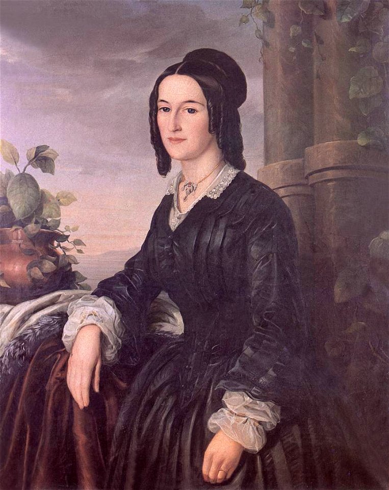 Orlai Ms. Antal Vilmos Rickl née Johanna Kis-Orbán 1852