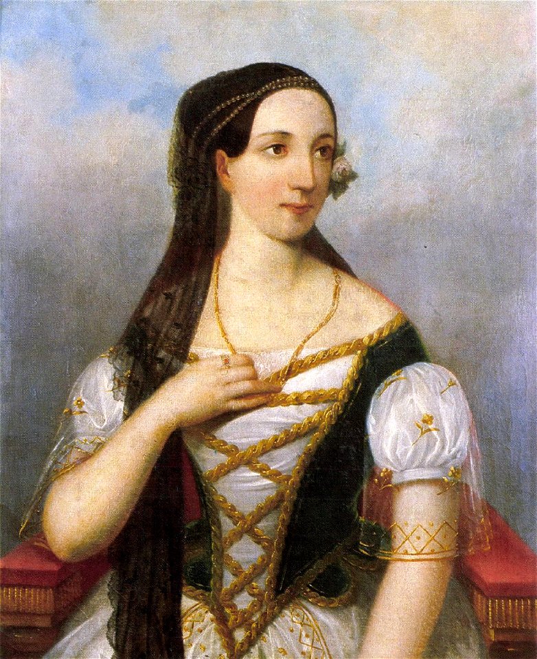 Orlai Portrait of Róza Laborfalvi