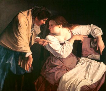 Orazio Gentileschi --Martha tadelt ihre Schwester Maria