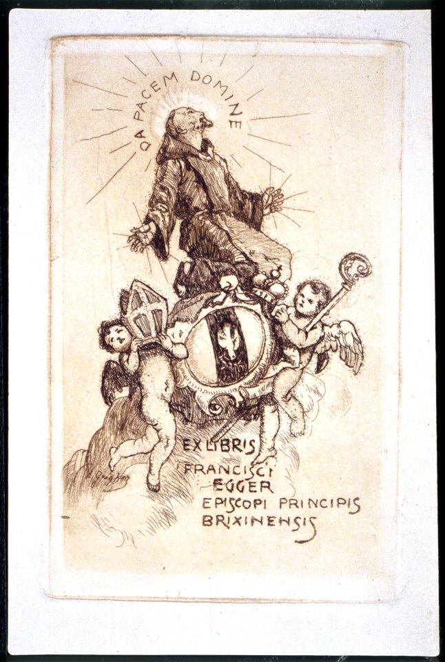 Orazio Gaigher – Ex libris per Franz Egger