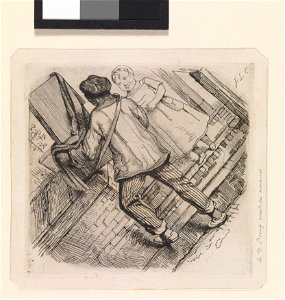 Orgelspeler, objectnr A 12279