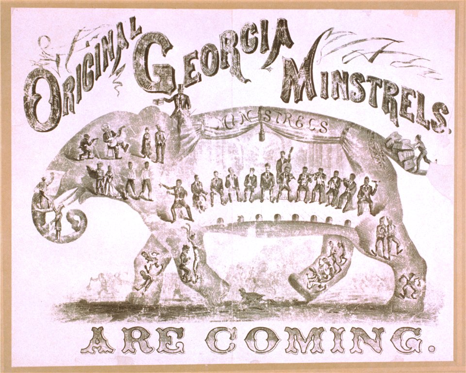 Original Georgia Minstrels are coming LCCN2014636982