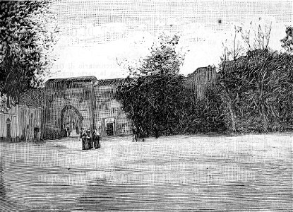 Oristano – Porta Mare (xilografia)