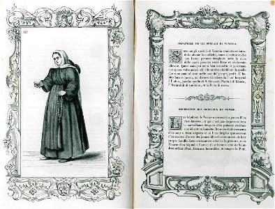 Orfanelle de gli spedali di Venetia - Vecellio Cesare - 1860