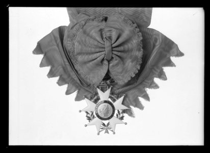 Ordenstecken för kommendör med stora korset av franska Hederslegionen, modell 1870 - Livrustkammaren - 61385