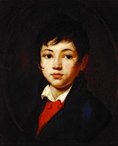 Orest Kiprensky - Портрет А.А.Челищева - Google Art Project