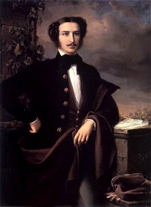 Orlai Portrai of Tamás Nádasdy 1858