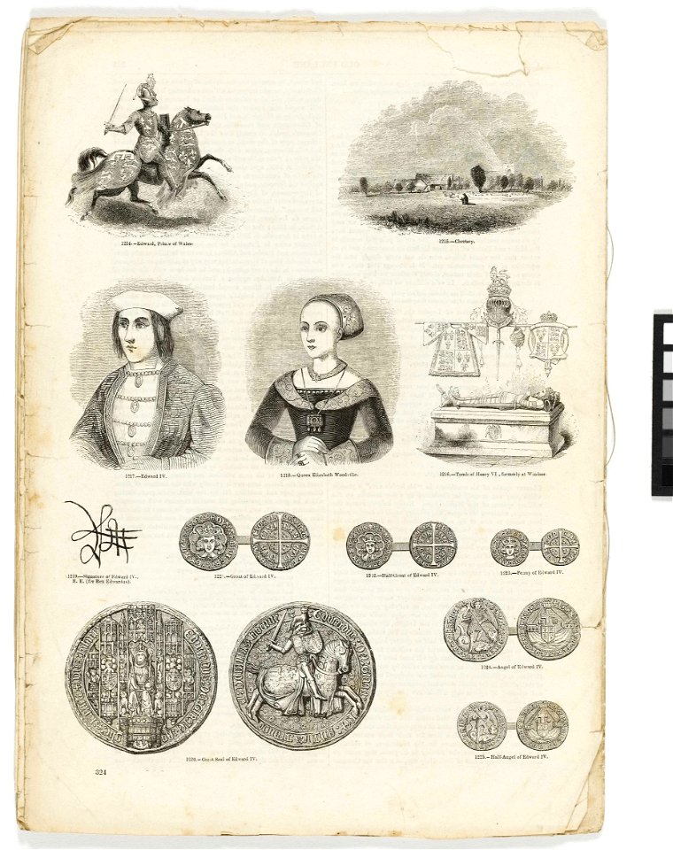 Pages from Charles Knight's 'Old England- A Pictorial Museum' RMG PY6172-010