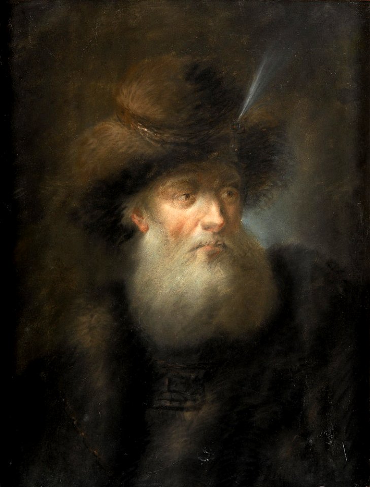 Orientale mit Fellmütze