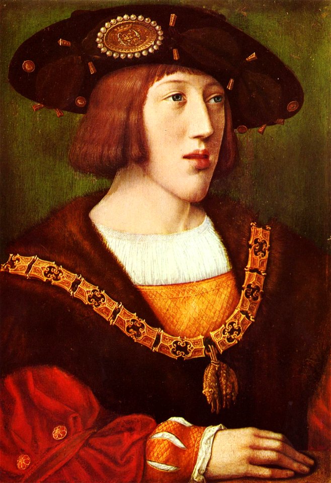 Charles V. - after Bernaerd van Orley - depot Louvre-Musée de Brou, Bourg-en-Bresse