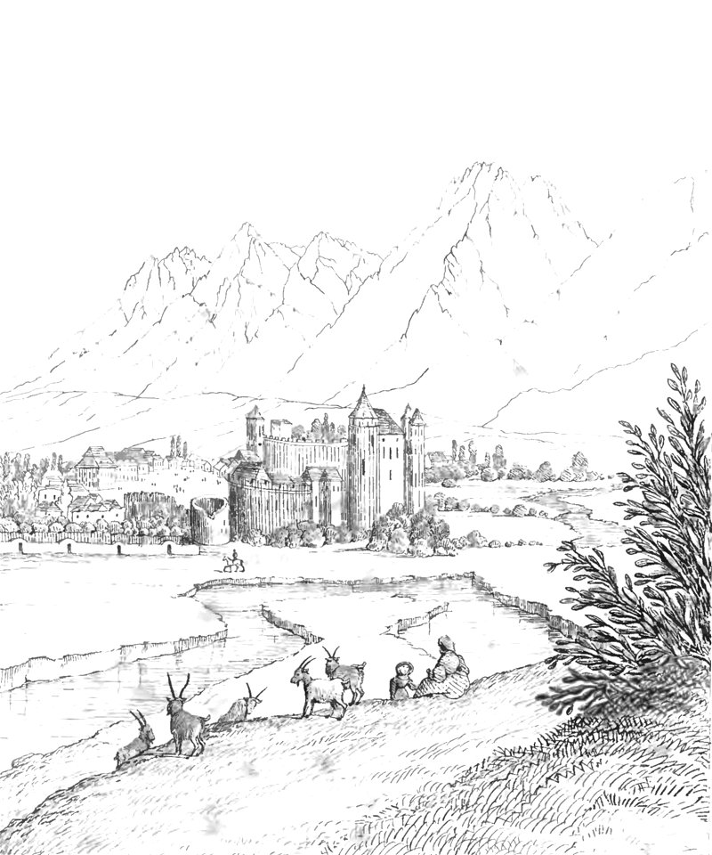 Page116-PL Stęczyński-Tatry w dwudziestu czterech obrazach - Zamek w Keszmarku