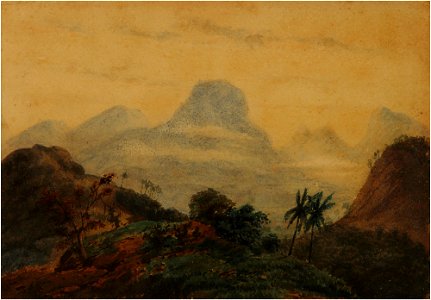 Paisaje (Recuerdo del Brasil) - Prilidiano Pueyrredón