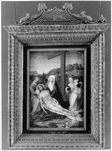 B. van Orley - Bewening van Christus door Maria, Johannes en Maria Magdalena - NK2631 - Cultural Heritage Agency of the Netherlands Art Collection