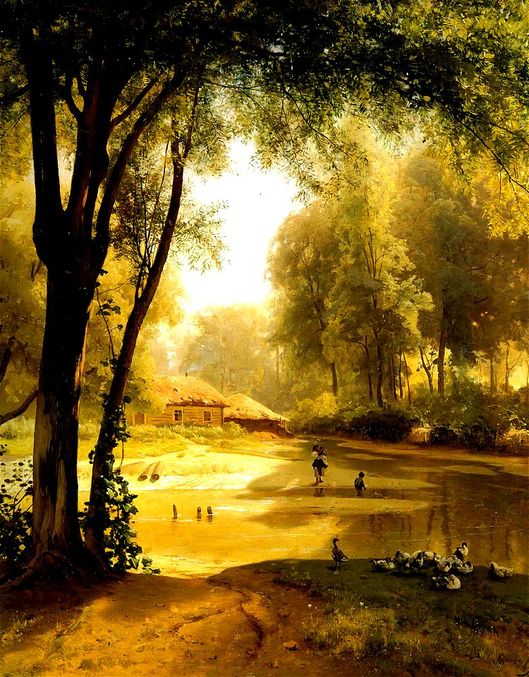 Володи́мир Д. Орло́вський - Затишшя (1890)