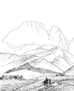 Page194-PL Stęczyński-Tatry w dwudziestu czterech obrazach - Góra Giewont